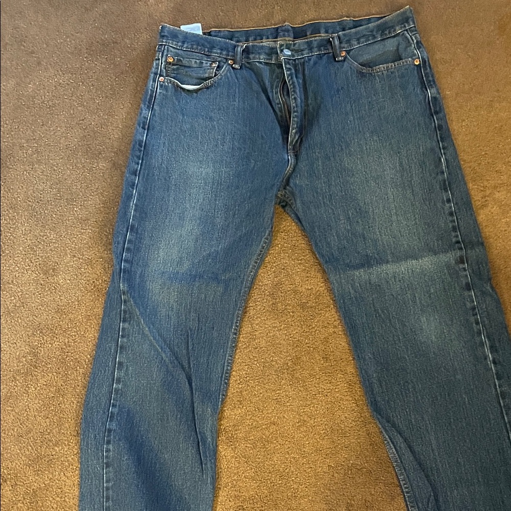 Levi's Relaxed Fit Blue Jeans 505